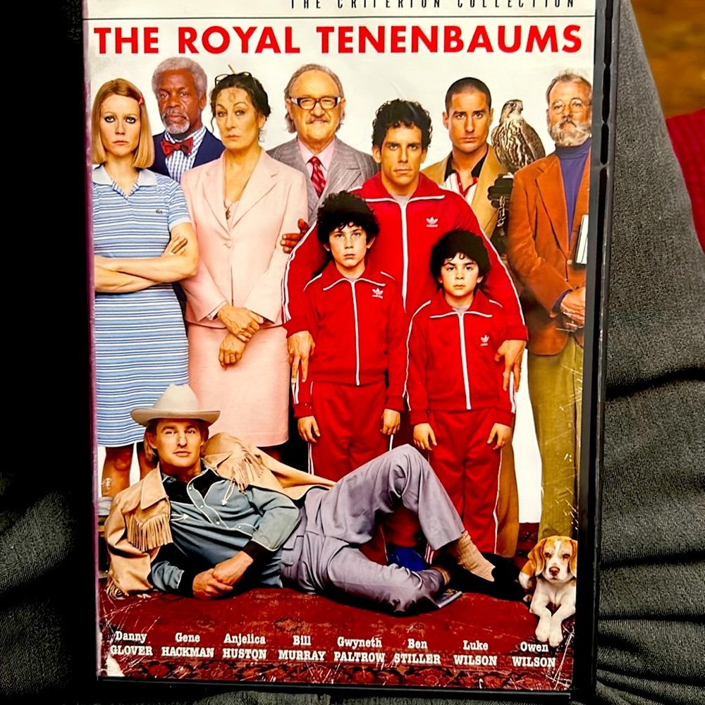Criterion Collection DVD The Royal Tennenbaums Good condition
